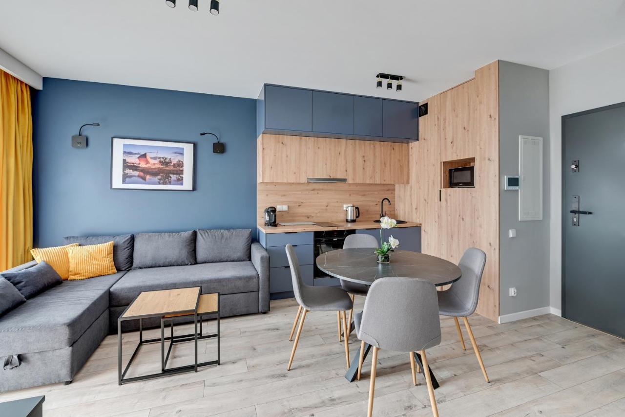 Blue Mandarin - Chlebova Apartments 그단스크 외부 사진