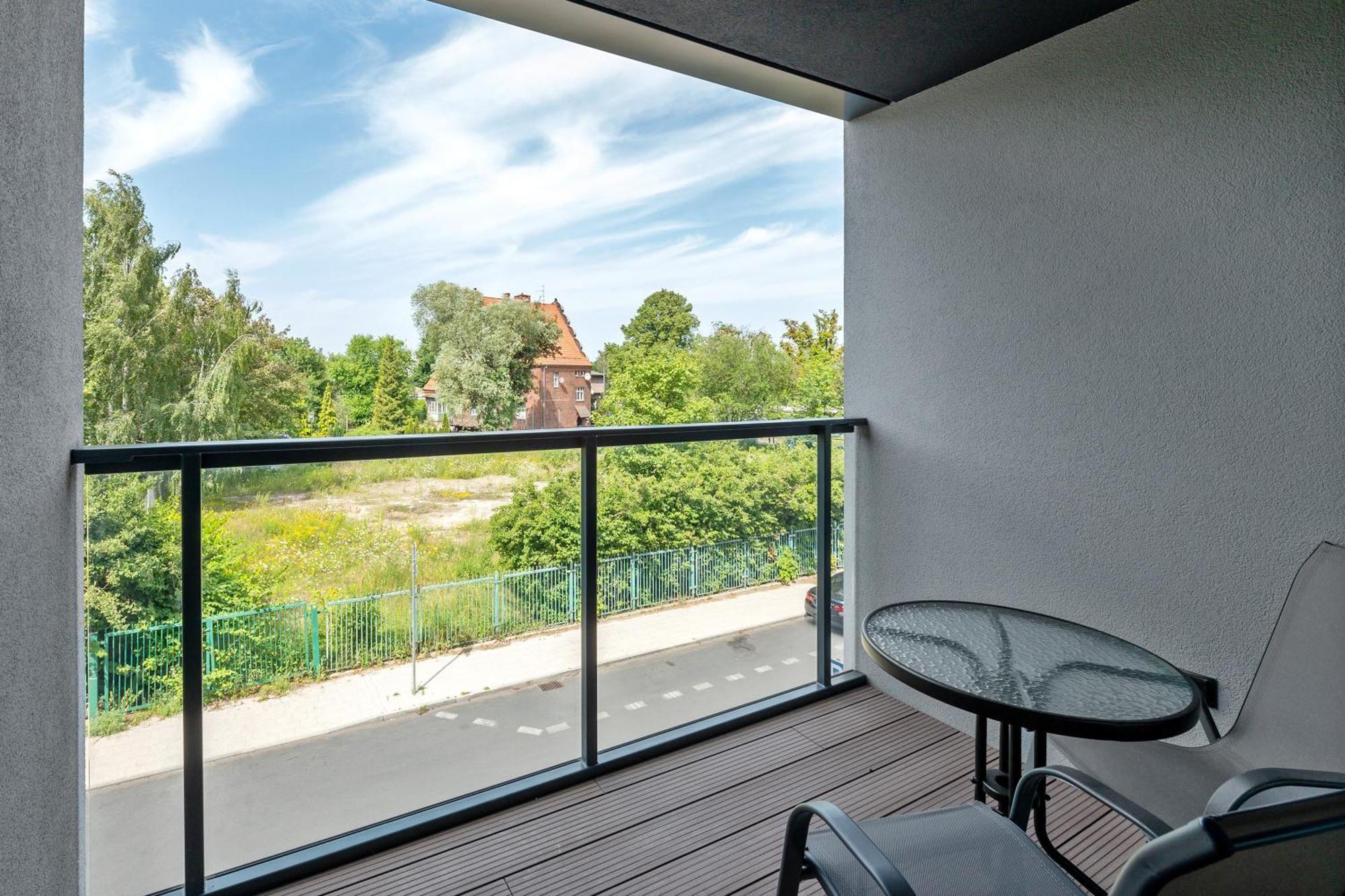 Blue Mandarin - Chlebova Apartments 그단스크 객실 사진